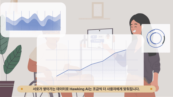 두둠 포트폴리오 - 크리모 앱 기술 홍보 모션그래픽 영상