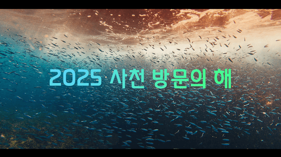 두둠 포트폴리오 - 사천시청ㅣ2025 방문의해 홍보영상